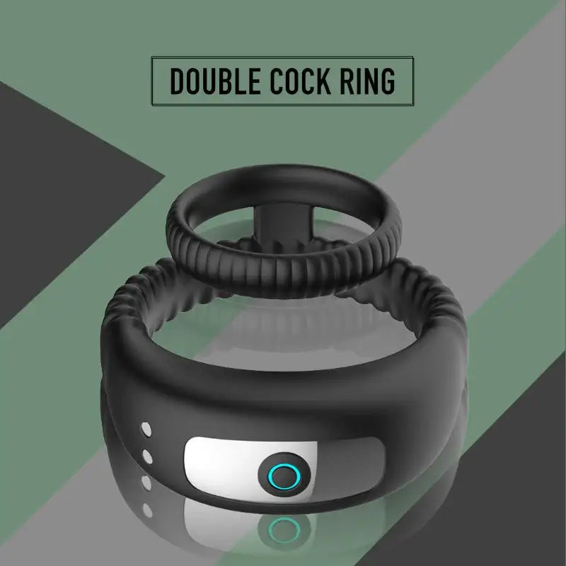 Double Vibrating Penis Ring - Frisky Business Adult Sex Toys Shop