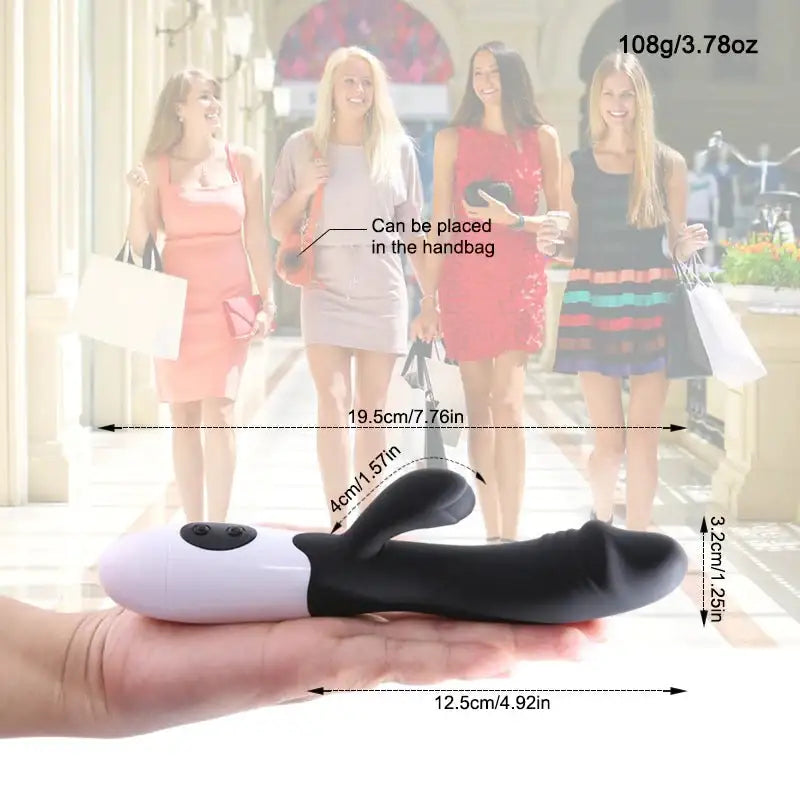 Twins Thrill Dual Vibrator - Frisky Business Adult Sex Toys Shop