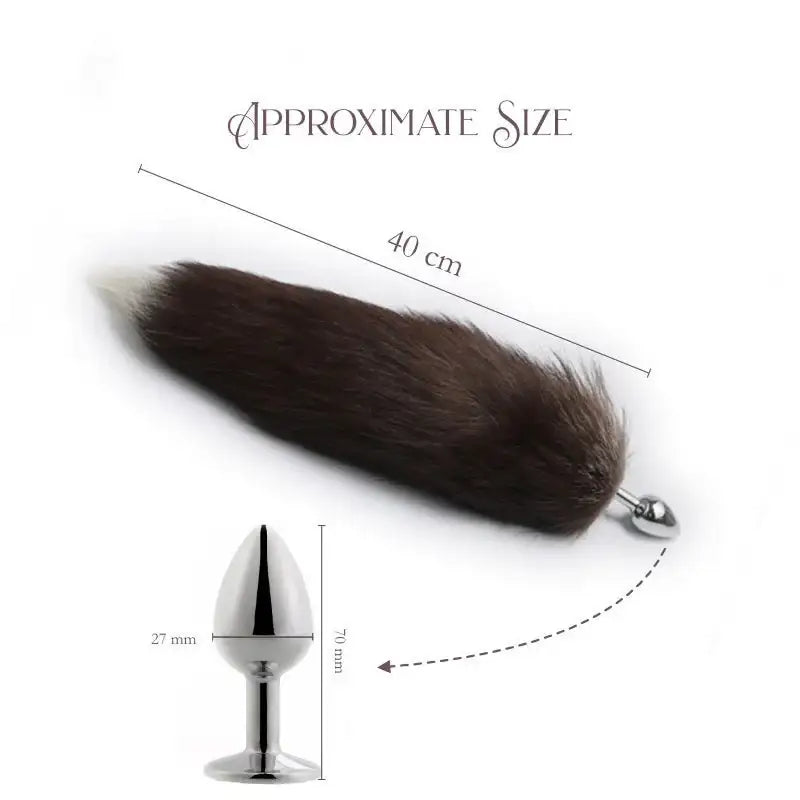 Enchanting - Fox Tail Plug - Frisky Business Adult Sex Toys Shop