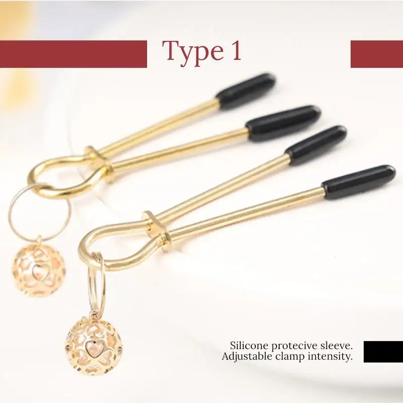 Entice - Intimate Nipple Clamps - Frisky Business Adult Sex Toys Shop