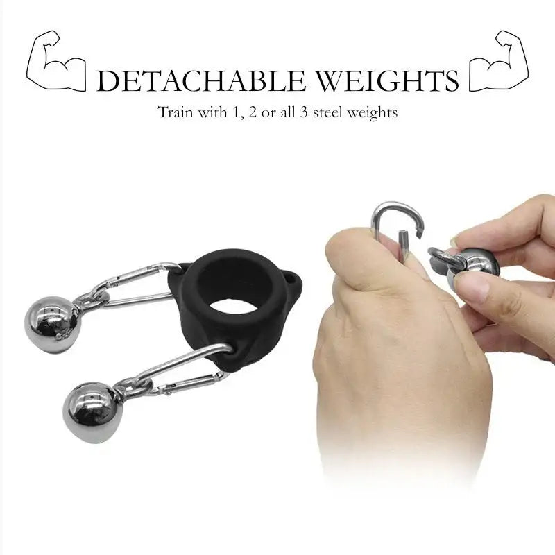 ErecFit Penis Trainer - Steel Dumbbells - Frisky Business Adult Sex Toys Shop