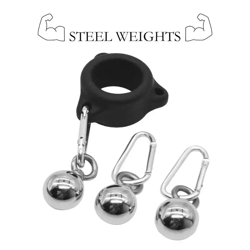 ErecFit Penis Trainer - Steel Dumbbells - Frisky Business Adult Sex Toys Shop