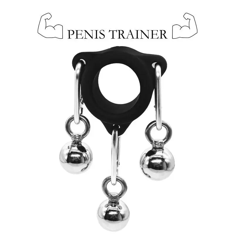 ErecFit Penis Trainer - Steel Dumbbells - Frisky Business Adult Sex Toys Shop