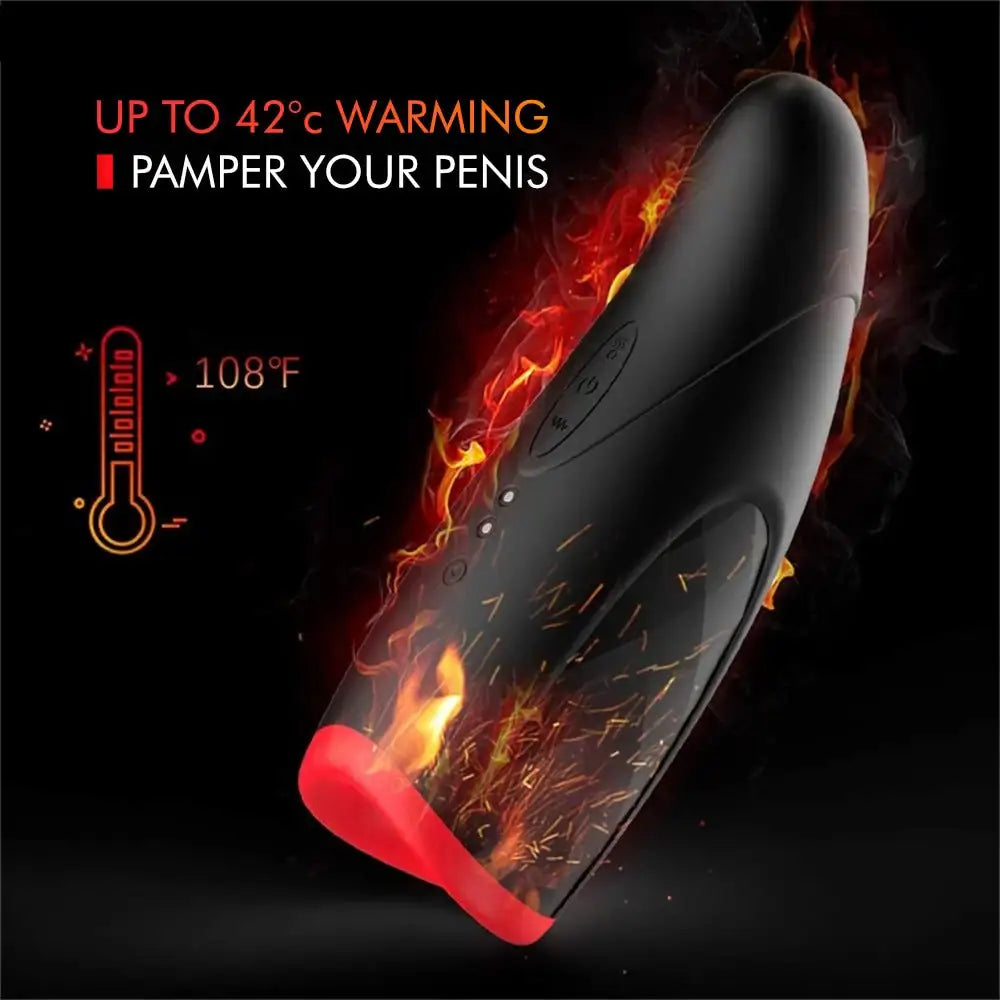 Euphoria - Deep Throat Vibrating Stroker - Frisky Business Adult Sex Toys Shop