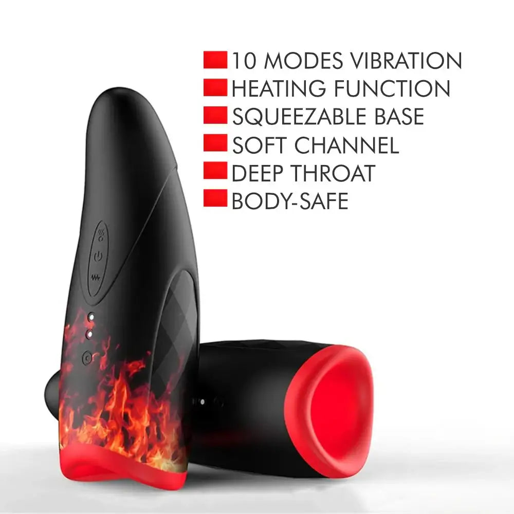 Euphoria - Deep Throat Vibrating Stroker - Frisky Business Adult Sex Toys Shop