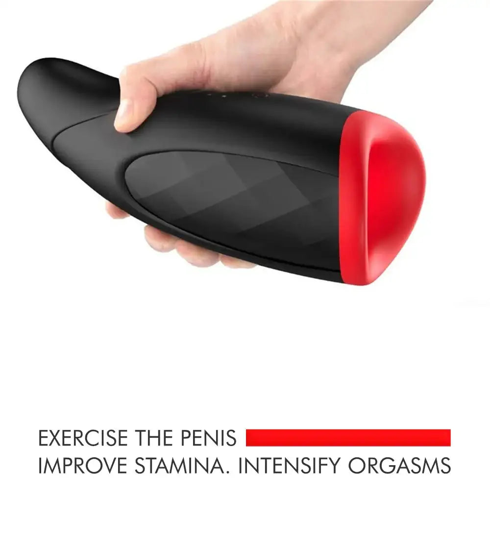 Euphoria - Deep Throat Vibrating Stroker - Frisky Business Adult Sex Toys Shop