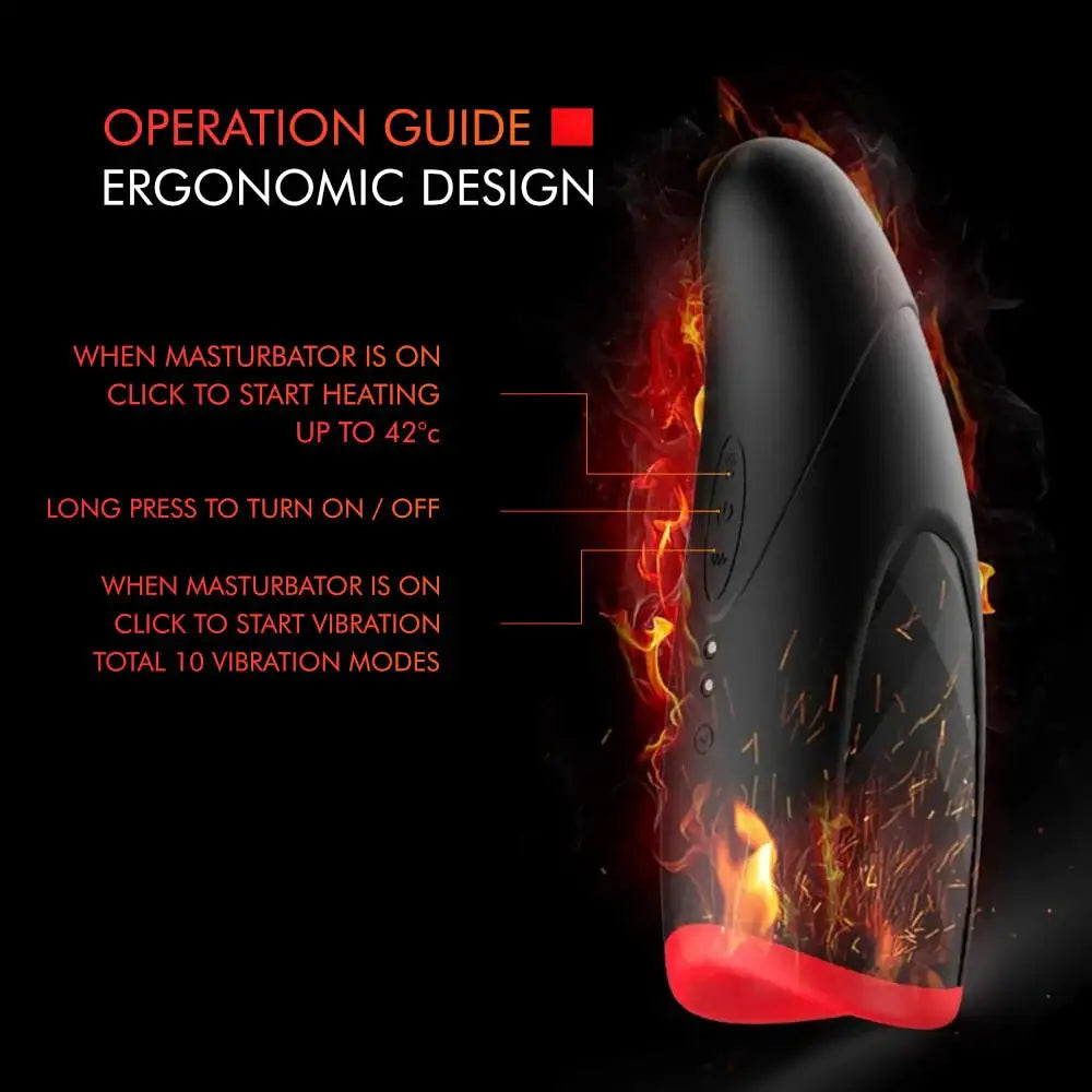 Euphoria - Deep Throat Vibrating Stroker - Frisky Business Adult Sex Toys Shop