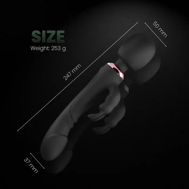 Euphoria Tri-Max Vibrator - Triple Motor Powerful Vibrator - Frisky Business Adult Sex Toys Shop