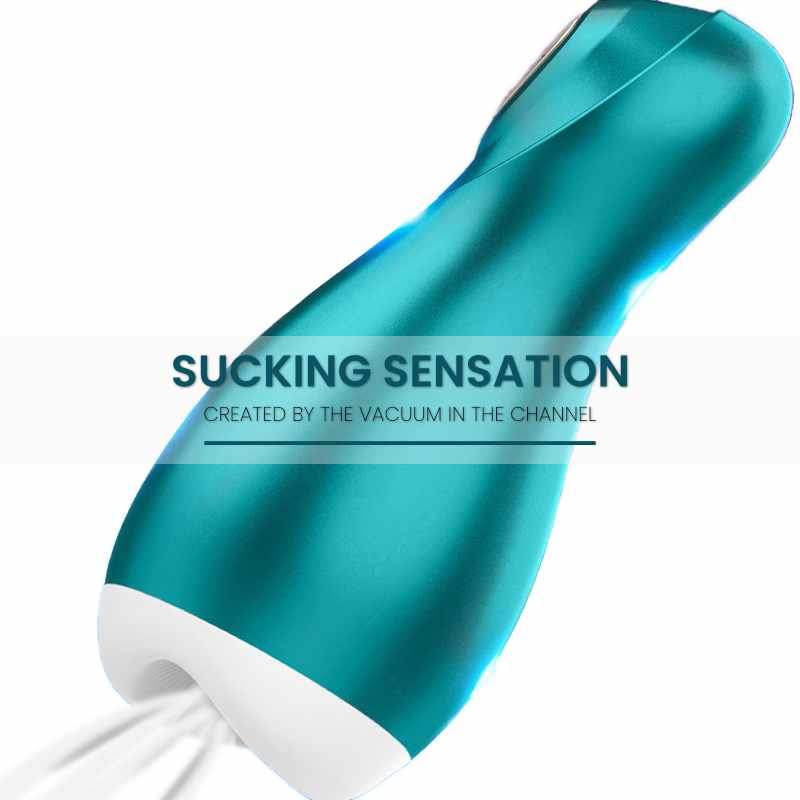 EuphoriaX - Dual Action Rechargeable Masturbator - Frisky Business Adult Sex Toys Shop