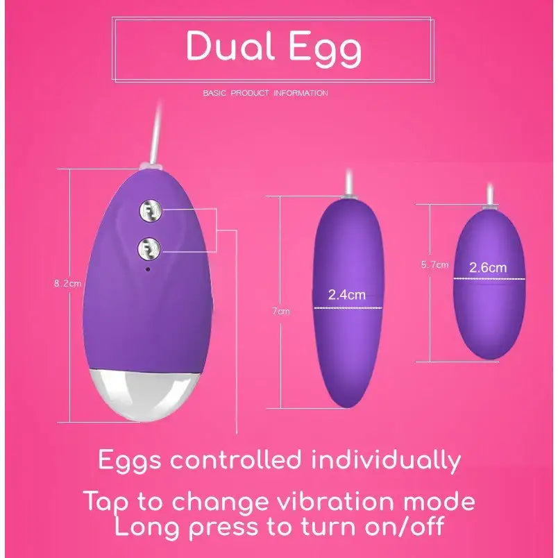 Fun - Wired Egg Vibrator - Frisky Business Adult Sex Toys Shop