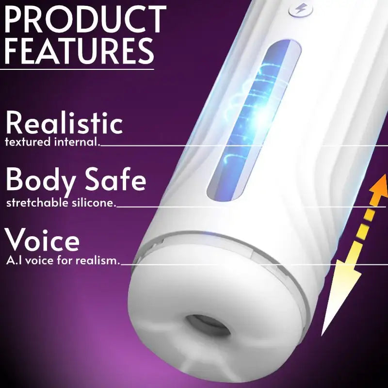 GEEMAX Supreme - Thrusting Stroker - Frisky Business Adult Sex Toys Shop