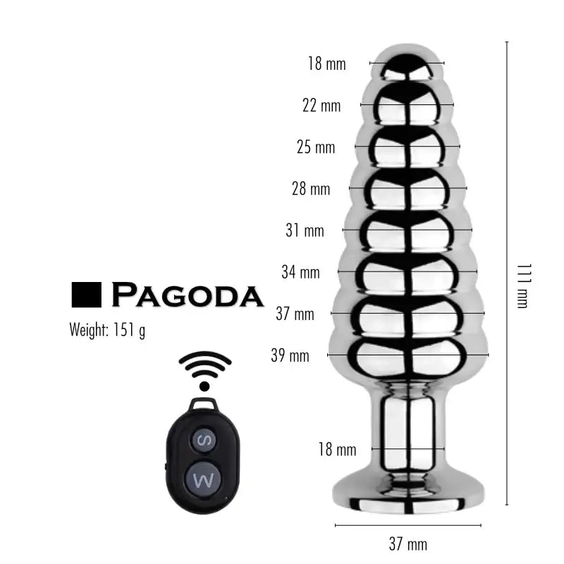 Gen X - Thread Vibrating Butt Plug - Frisky Business Adult Sex Toys Shop