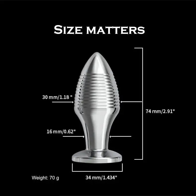 Gen X - Thread Vibrating Butt Plug - Frisky Business Adult Sex Toys Shop