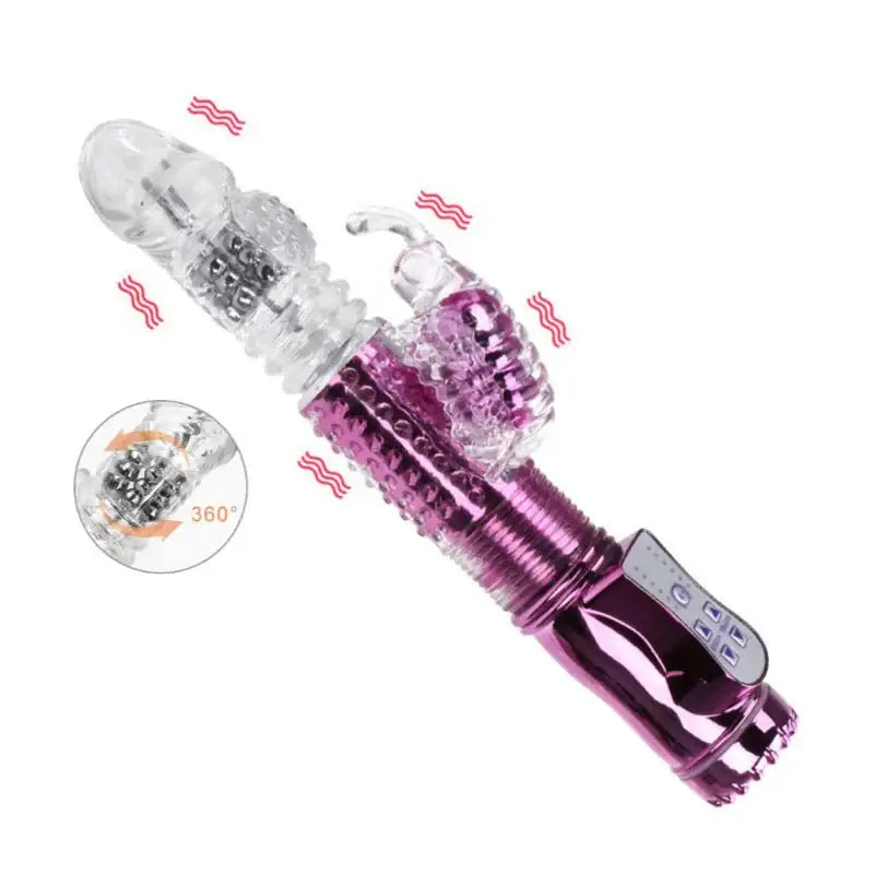 Genie - Triple Action Vibrator - Frisky Business Adult Sex Toys Shop