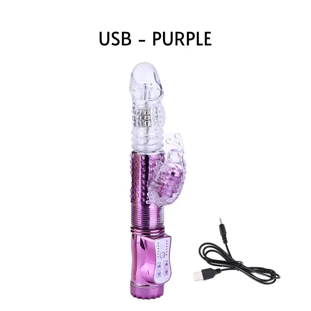 Genie - Triple Action Vibrator - Frisky Business Adult Sex Toys Shop