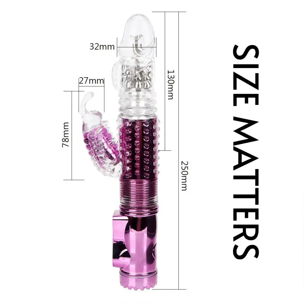 Genie - Triple Action Vibrator - Frisky Business Adult Sex Toys Shop