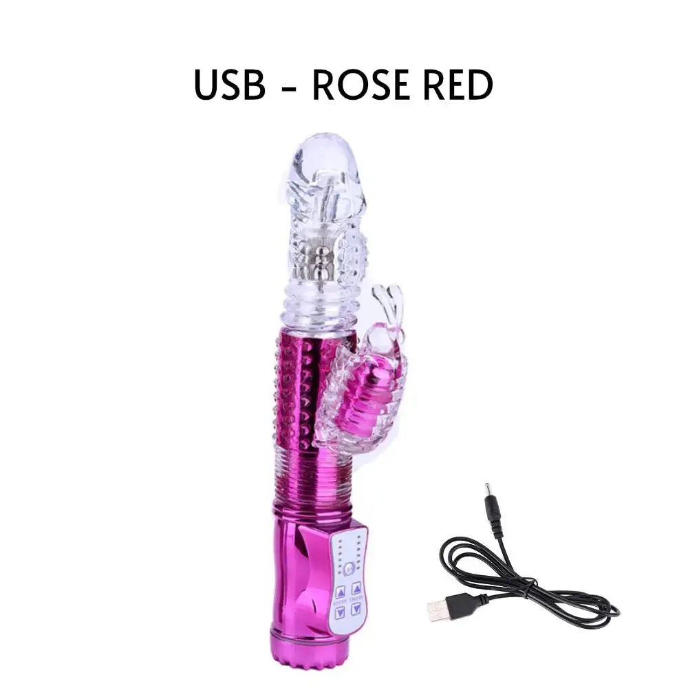 Genie - Triple Action Vibrator - Frisky Business Adult Sex Toys Shop