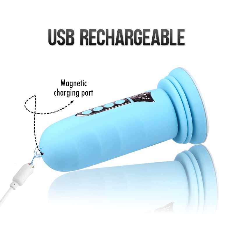 Hanks Capsule - Retractable Sex Machine with Suction Cup Dildo - Frisky Business Adult Sex Toys Shop