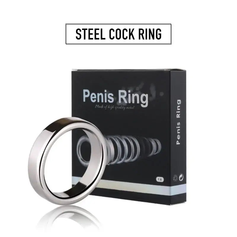 Heavy Stainless Steel Penis Ring - Frisky Business Adult Sex Toys Shop