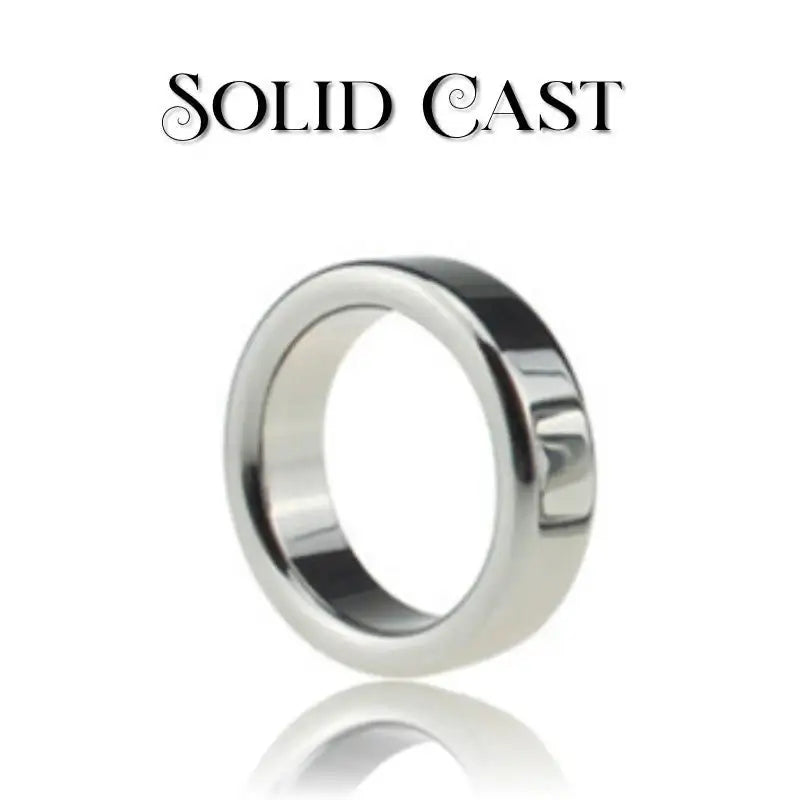 Heavy Stainless Steel Penis Ring - Frisky Business Adult Sex Toys Shop