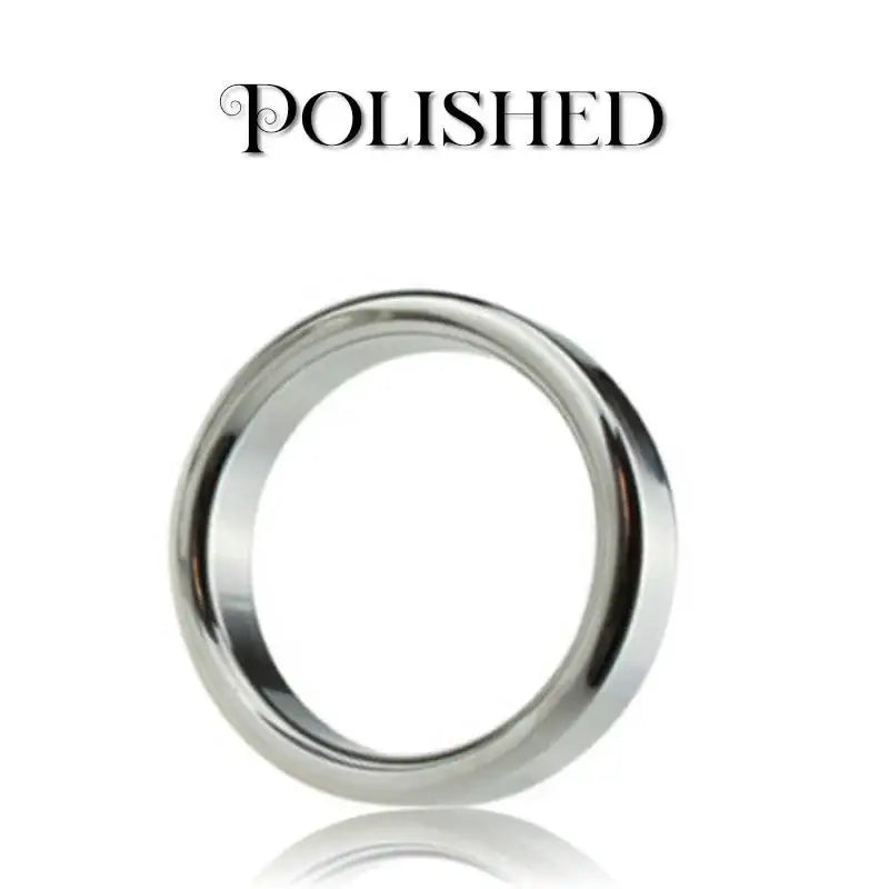 Heavy Stainless Steel Penis Ring - Frisky Business Adult Sex Toys Shop