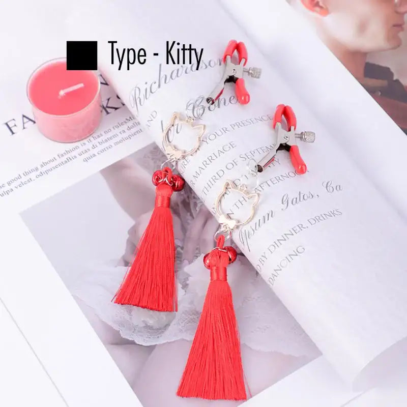 Intimate Nipple Clamps - Frisky Business Adult Sex Toys Shop