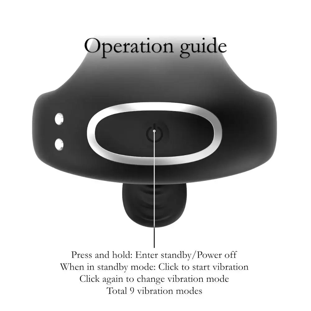 Investigator – Dual Motor Vibrating Penis Ring - Frisky Business Adult Sex Toys Shop