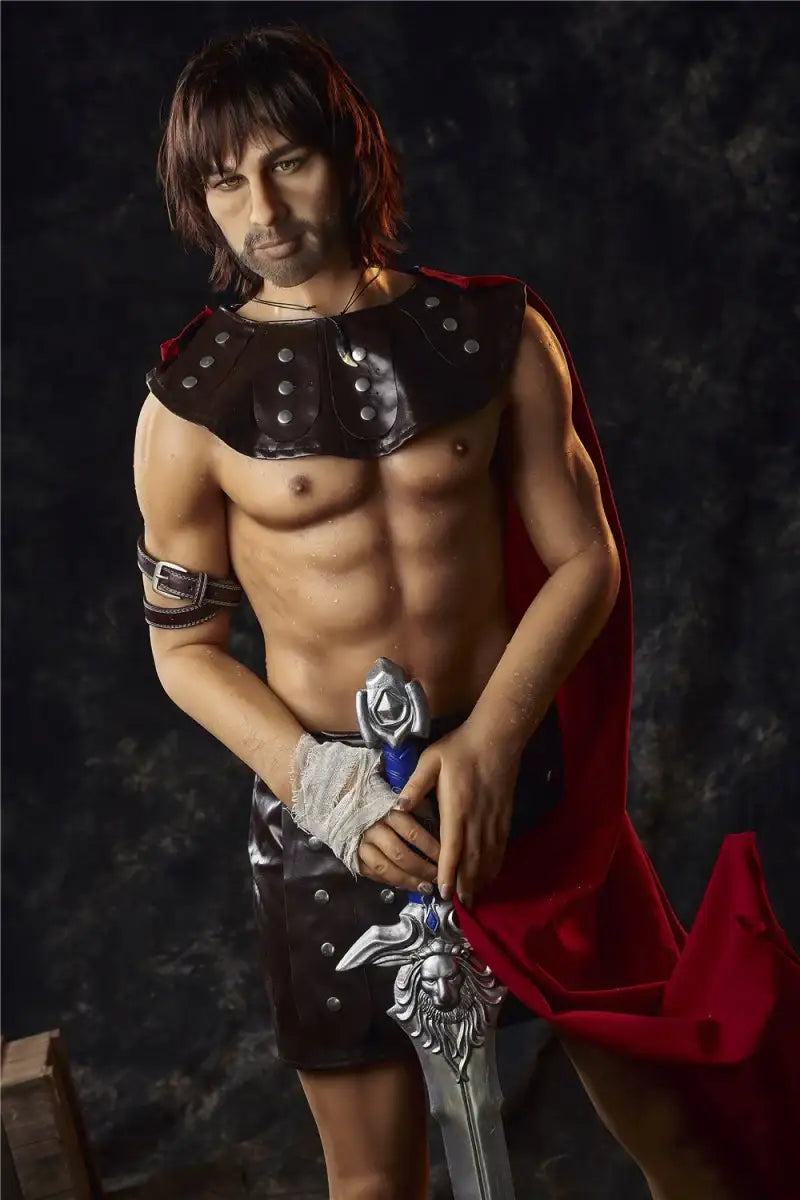 Irontech Doll 162 cm TPE - Male Warrior Charles - Frisky Business Adult Sex Toys Shop