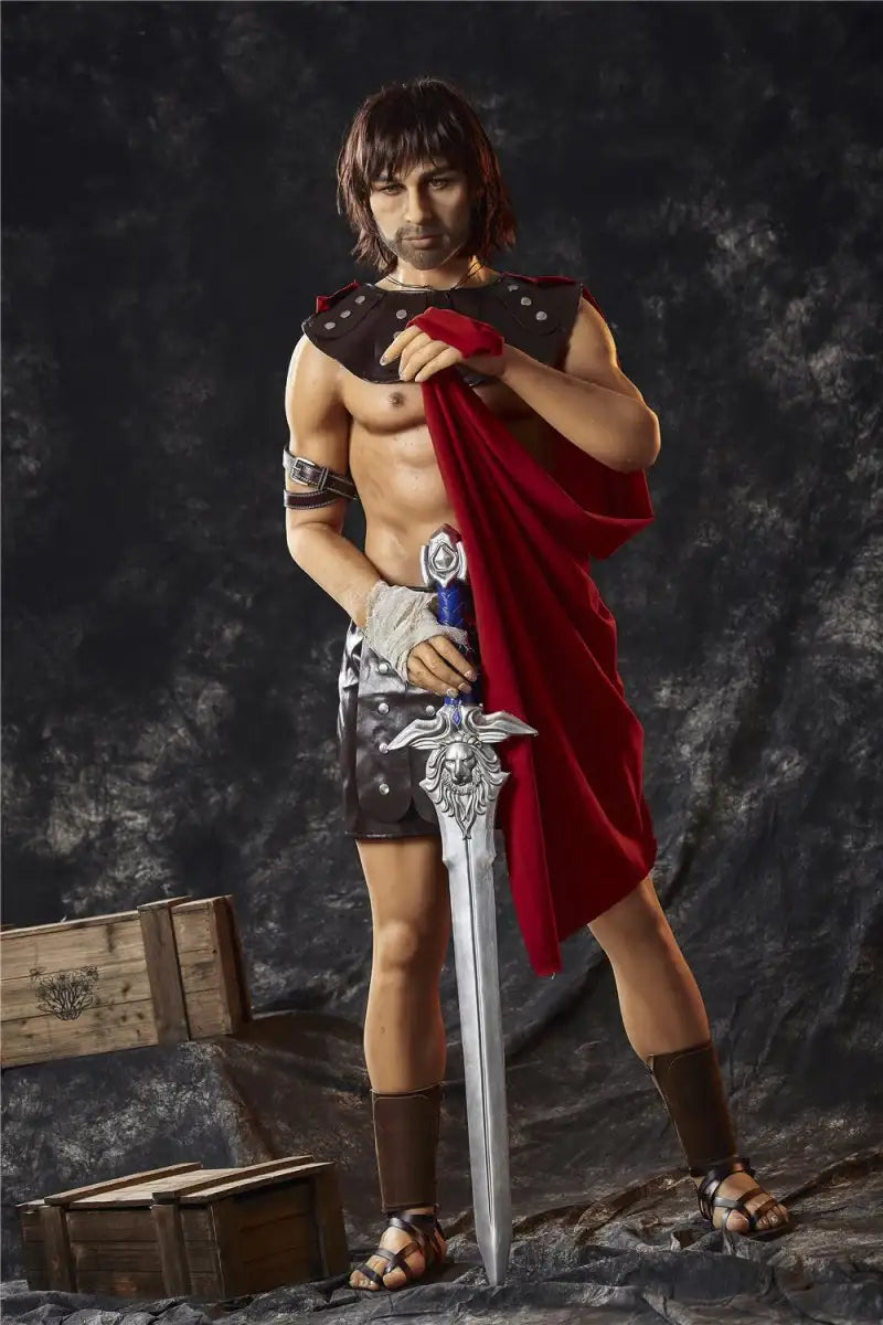 Irontech Doll 162 cm TPE - Male Warrior Charles - Frisky Business Adult Sex Toys Shop