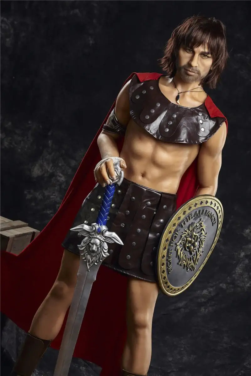 Irontech Doll 162 cm TPE - Male Warrior Charles - Frisky Business Adult Sex Toys Shop
