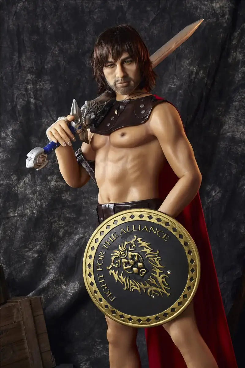 Irontech Doll 162 cm TPE - Male Warrior Charles - Frisky Business Adult Sex Toys Shop