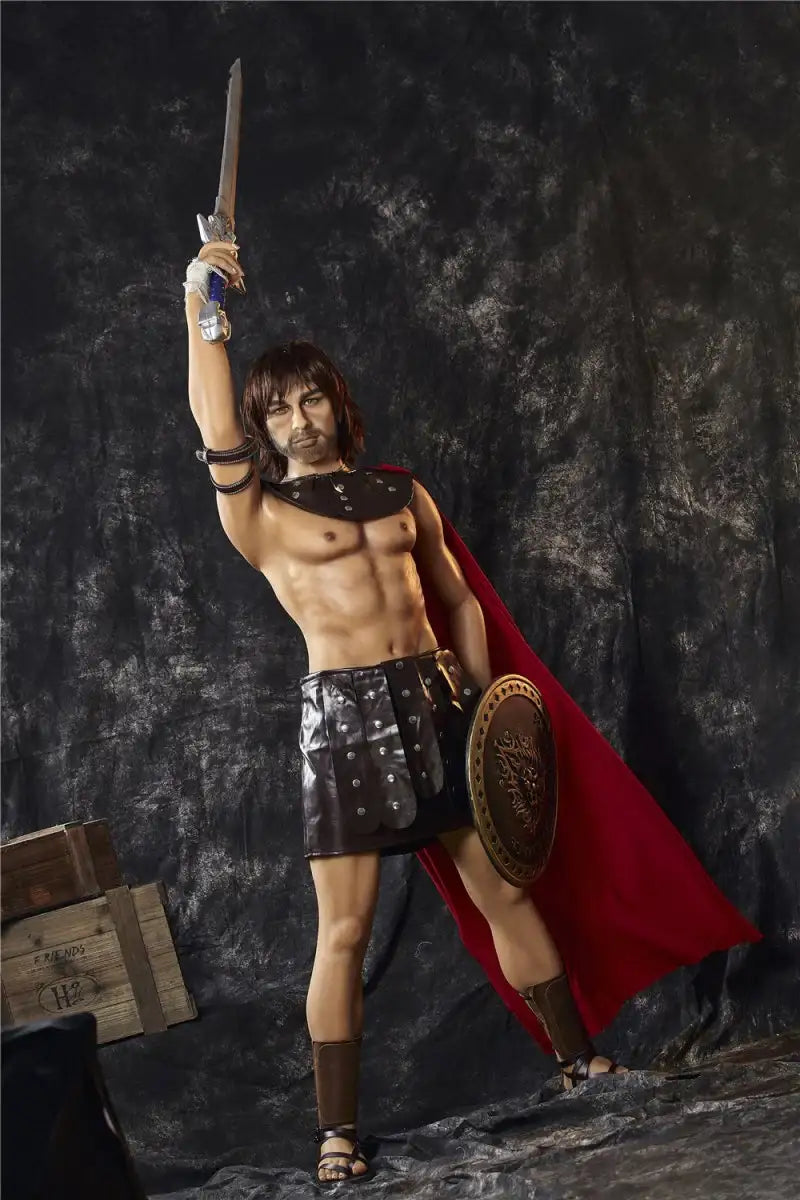Irontech Doll 162 cm TPE - Male Warrior Charles - Frisky Business Adult Sex Toys Shop