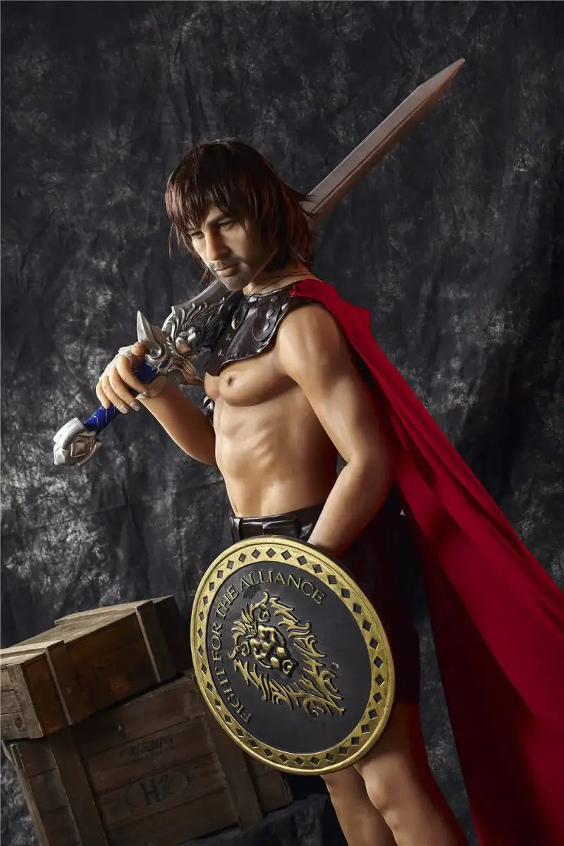 Irontech Doll 162 cm TPE - Male Warrior Charles - Frisky Business Adult Sex Toys Shop