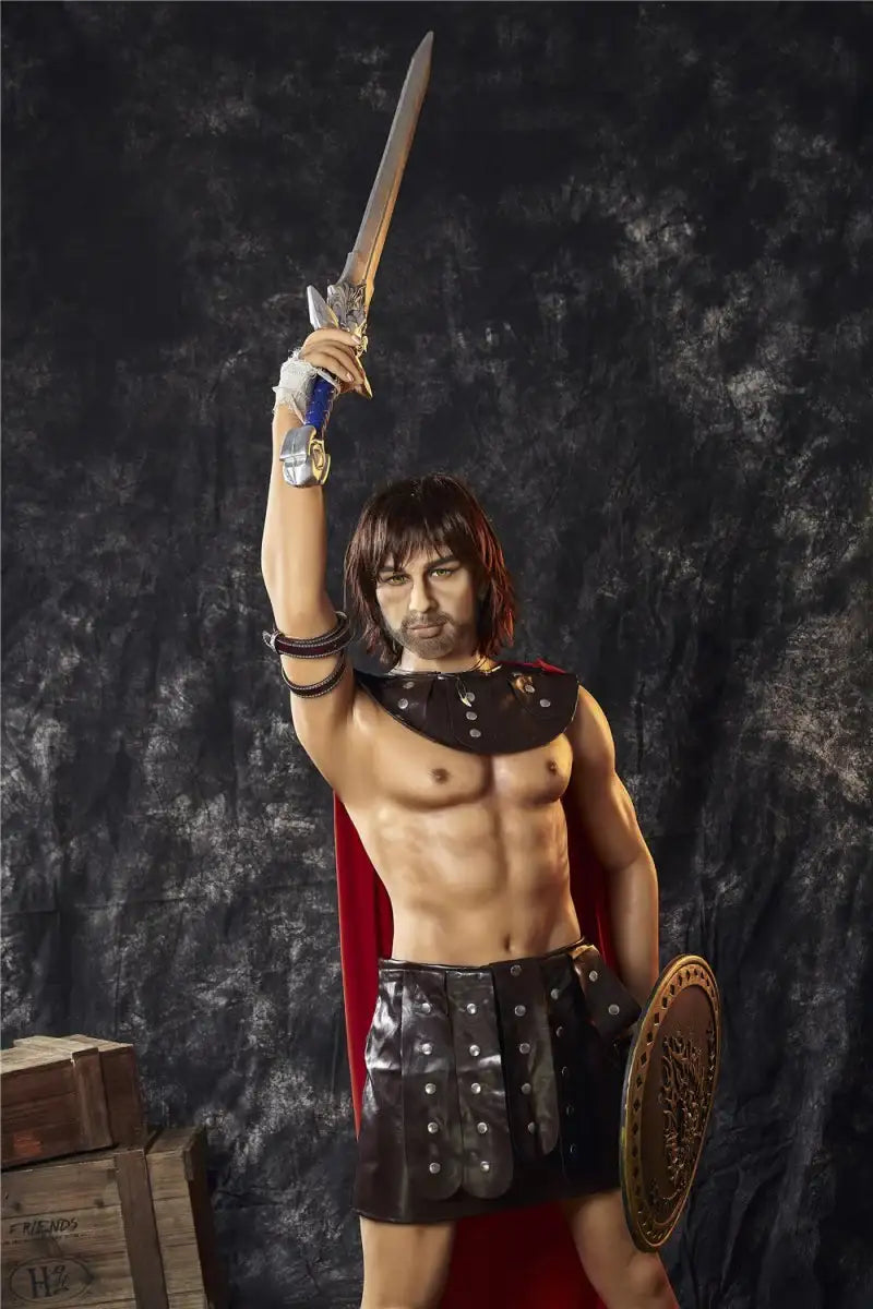 Irontech Doll 162 cm TPE - Male Warrior Charles - Frisky Business Adult Sex Toys Shop