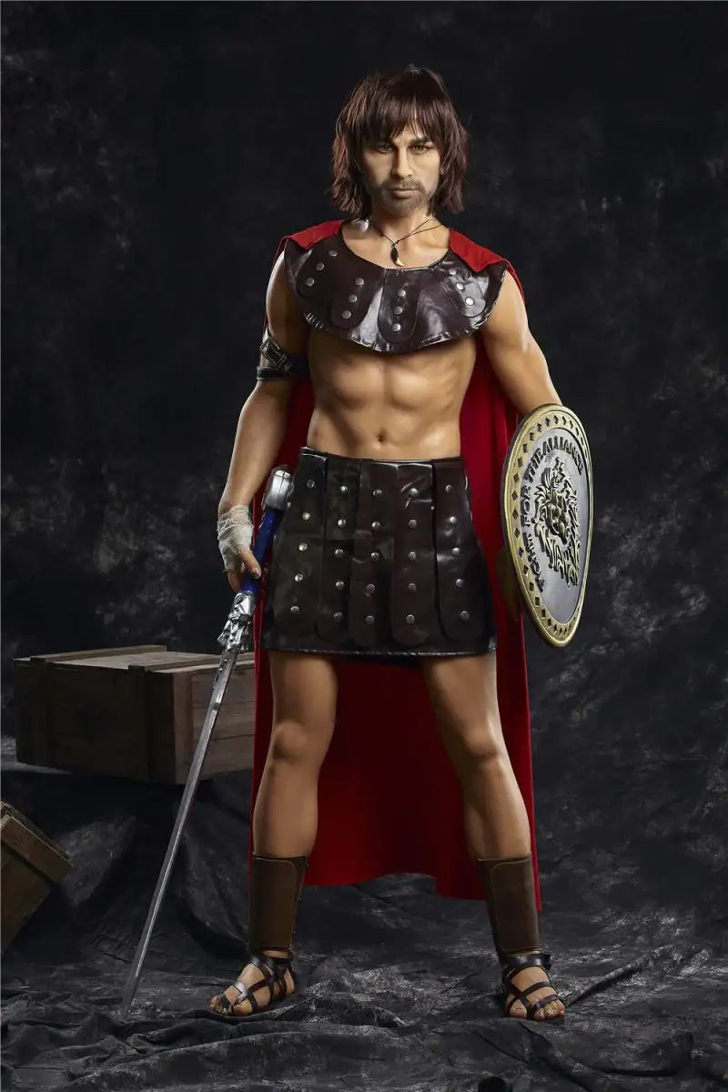 Irontech Doll 162 cm TPE - Male Warrior Charles - Frisky Business Adult Sex Toys Shop