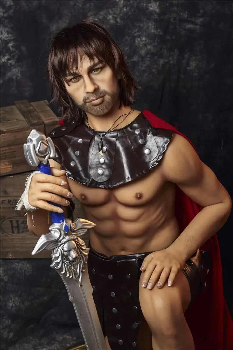 Irontech Doll 162 cm TPE - Male Warrior Charles - Frisky Business Adult Sex Toys Shop