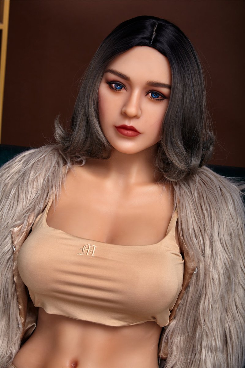 Doris Plus G-Cup Irontech Sex Doll 163cm - Non Standing Natural Skin,  Removable, Brown