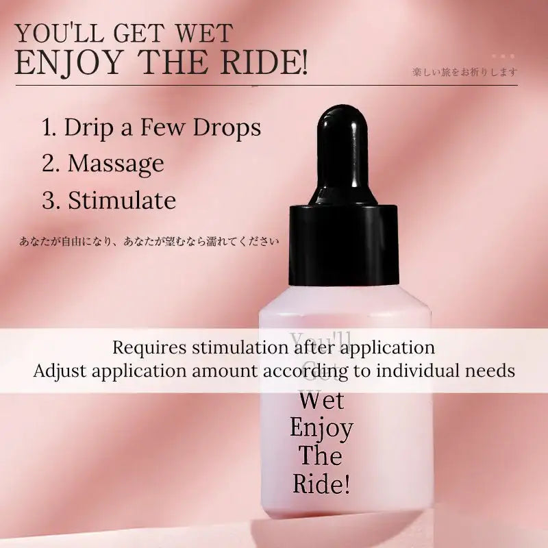 JunDaoAi You’ll Get Wet, Enjoy The Ride - Orgasm Enhancing Gel - Frisky Business Adult Sex Toys Shop