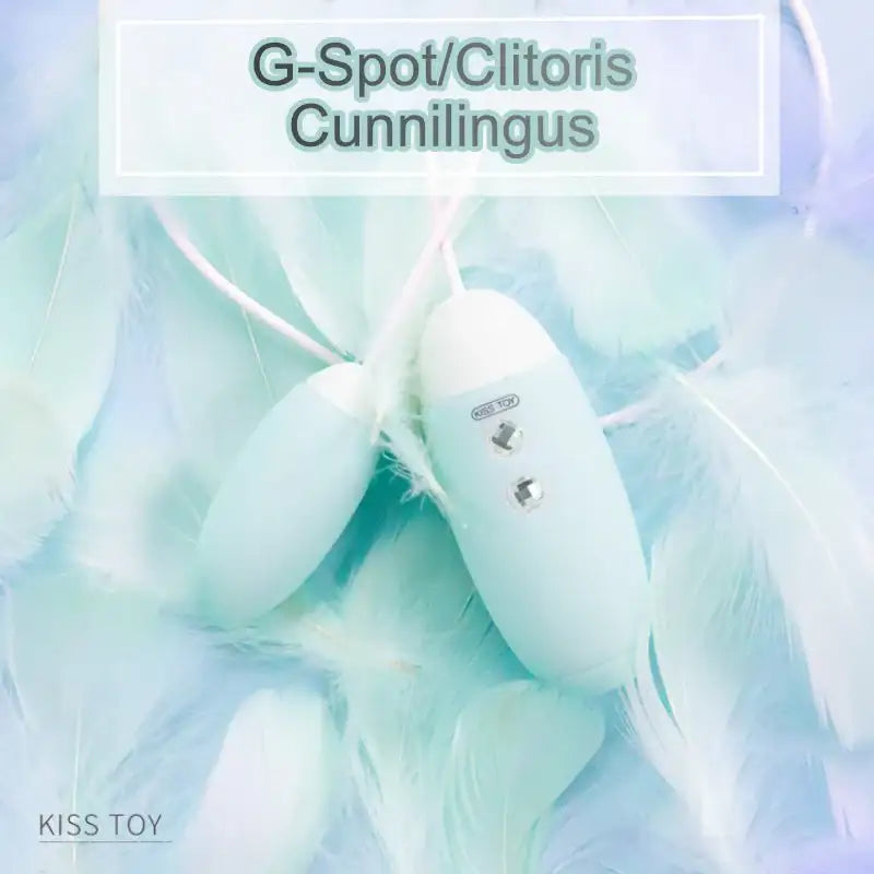 KISSTOY Miss VV Dual Action Egg Vibrator Compact Lightweight Design Travel Friendly Singapore