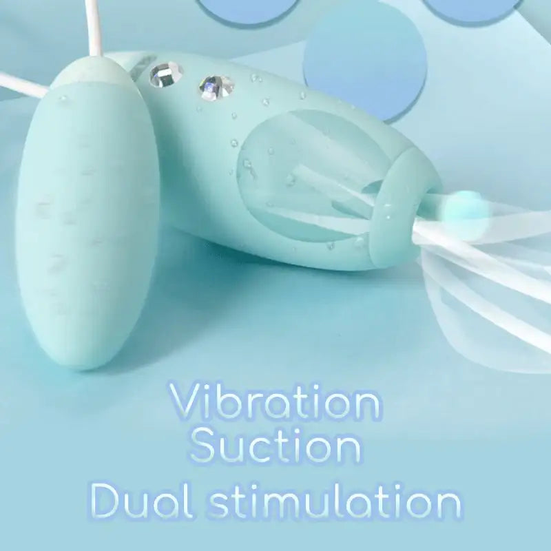 KISSTOY Miss VV Dual Action Egg Vibrator Soft Silicone Material Skin-Friendly Gentle Touch Singapore