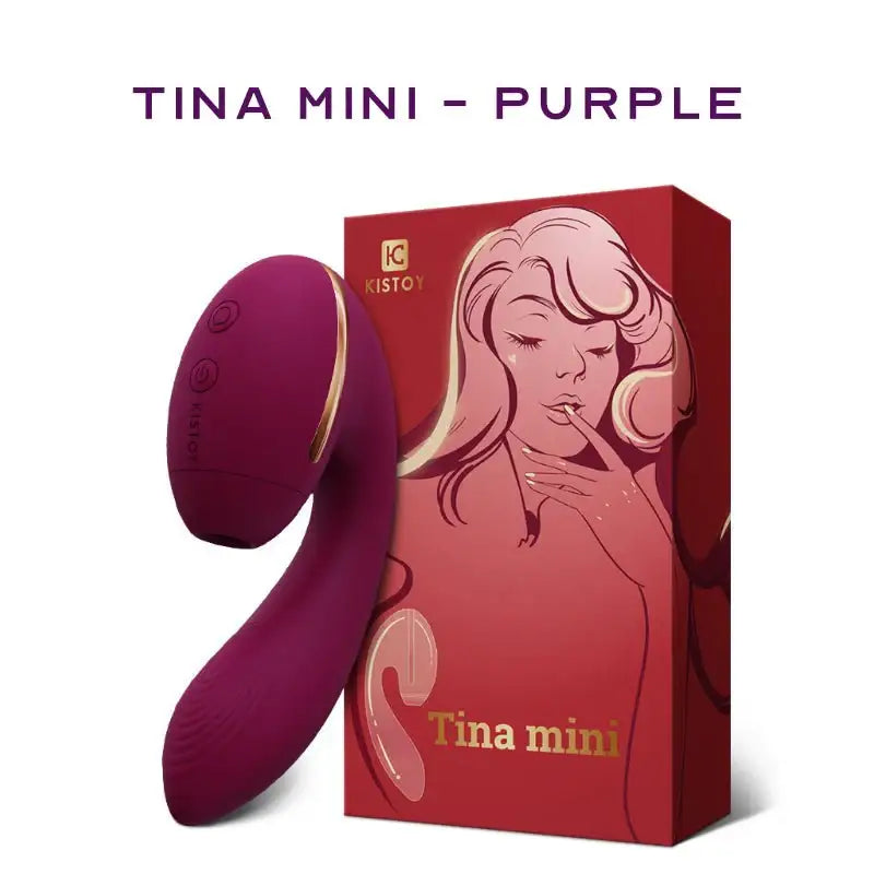 KISSTOY Tina Vibrator Body Safe Material Gentle Feel High Quality Build Singapore