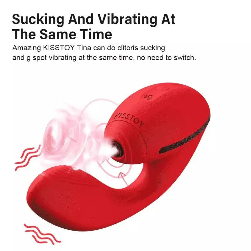 KISSTOY Tina Vibrator USB Rechargeable Long Lasting Battery Convenient Use Singapore