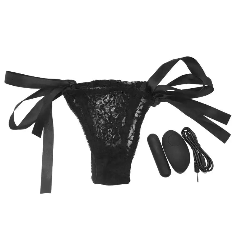 Lace Panty - Bullet Vibrator - Frisky Business Adult Sex Toys Shop