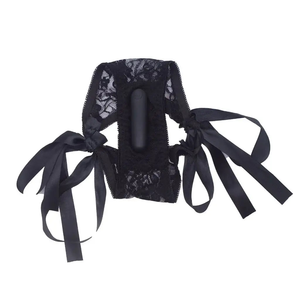 Lace Panty - Bullet Vibrator - Frisky Business Adult Sex Toys Shop