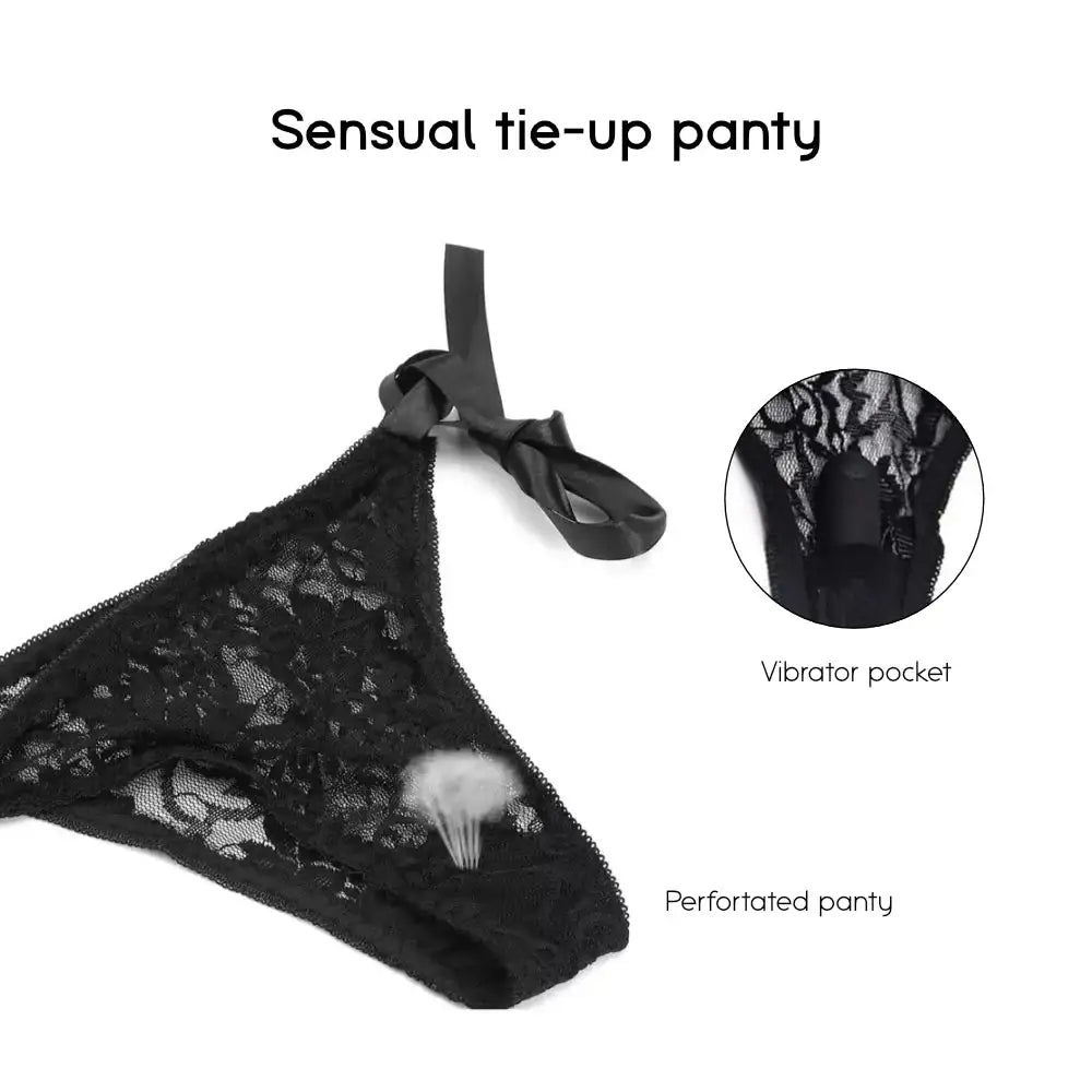 Lace Panty - Bullet Vibrator - Frisky Business Adult Sex Toys Shop