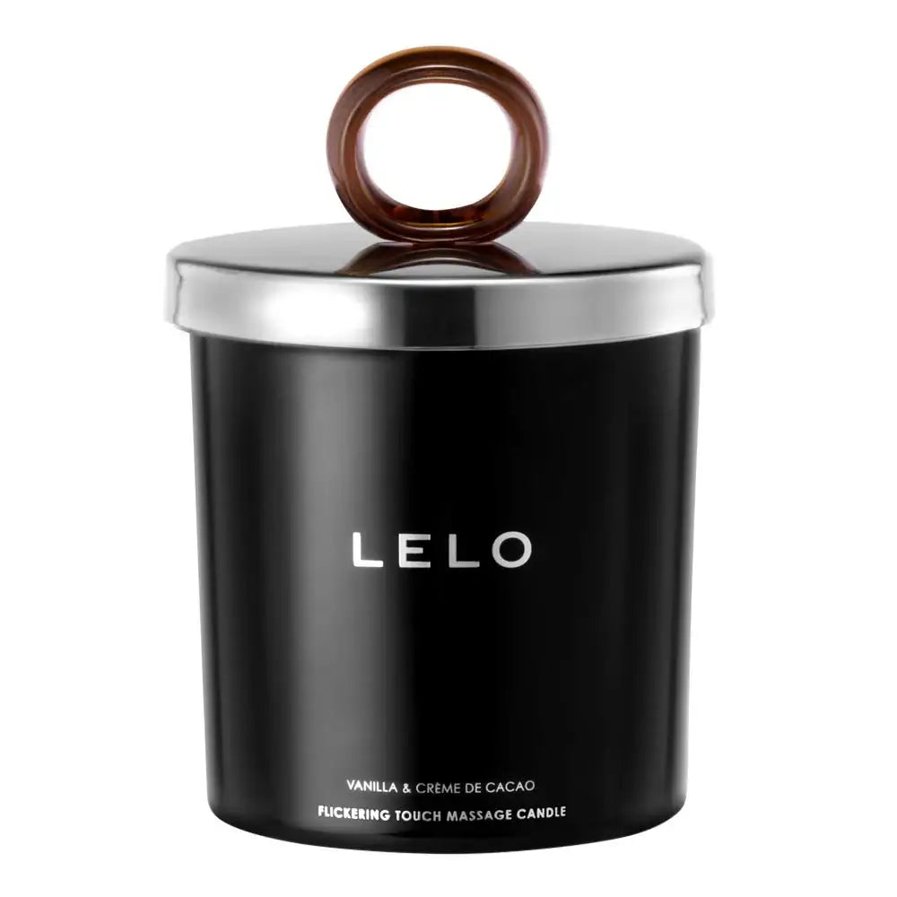 LELO - Flickering Touch Massage Candle - Vanilla & Crème De Cacao - Frisky Business Adult Sex Toys Shop