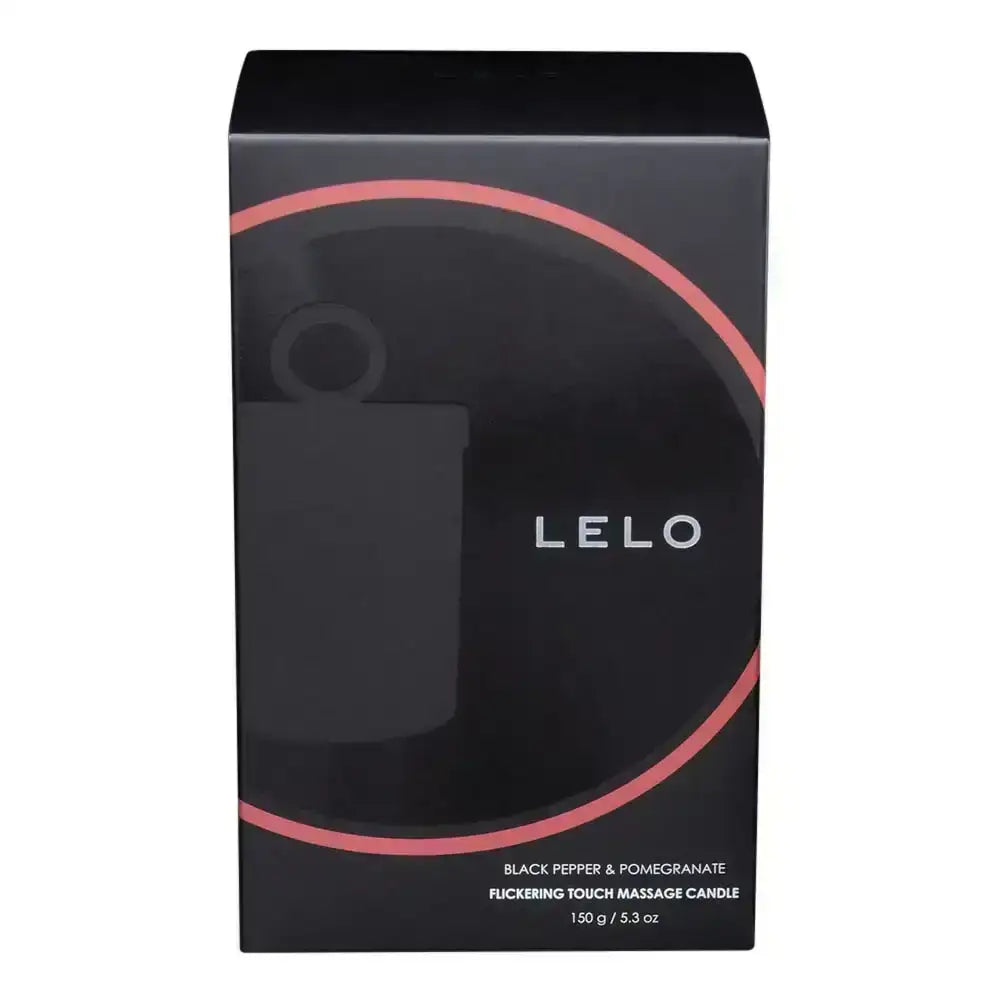 LELO Flickering Touch Massage Candle Vanilla & Crème De Cacao aromatherapy candle with sweet fragrance for calming and sensory massage experience Singapore