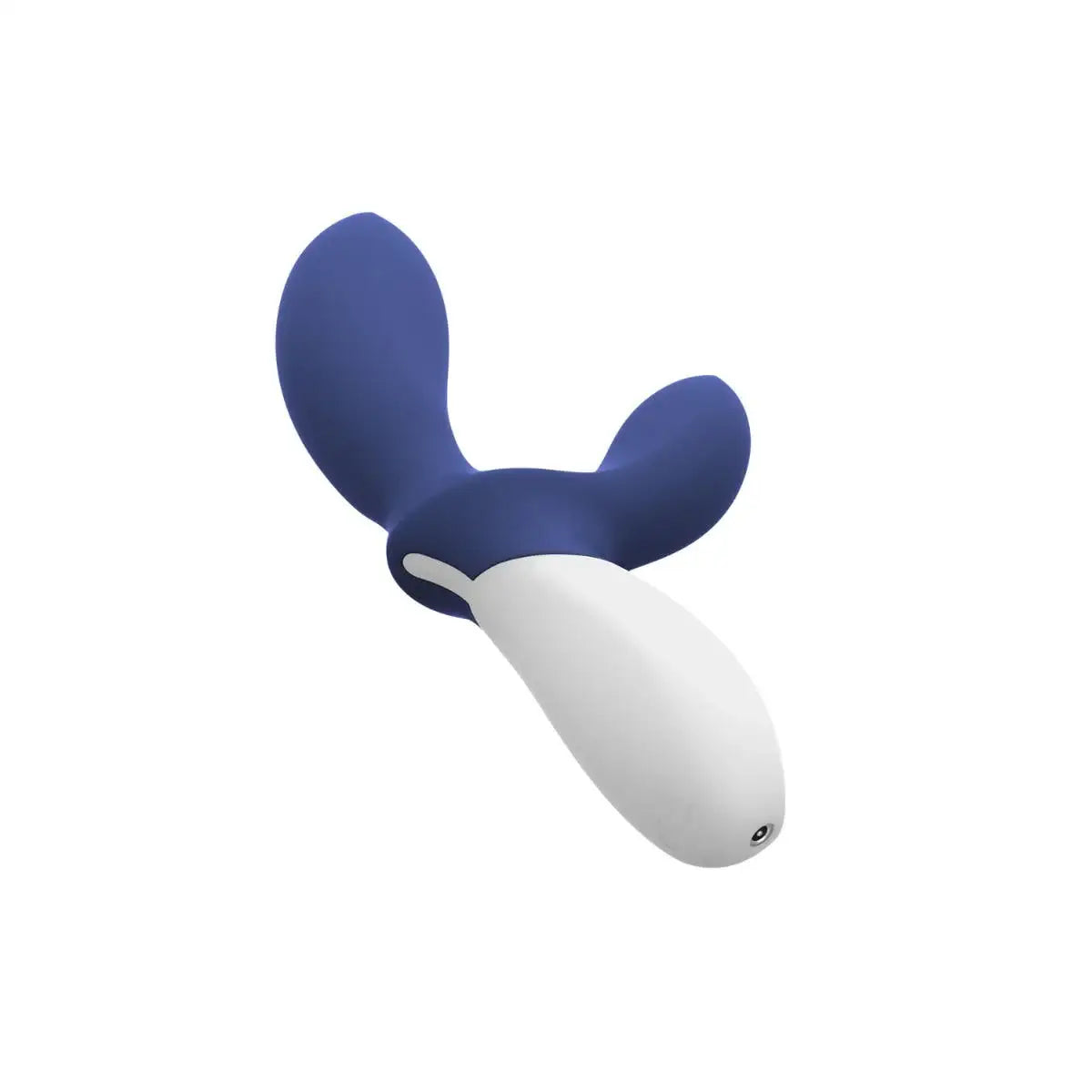 LELO Loki Wave 2 rechargeable vibrating massager ergonomic handle design compact for travel discreet storage base blue Singapore