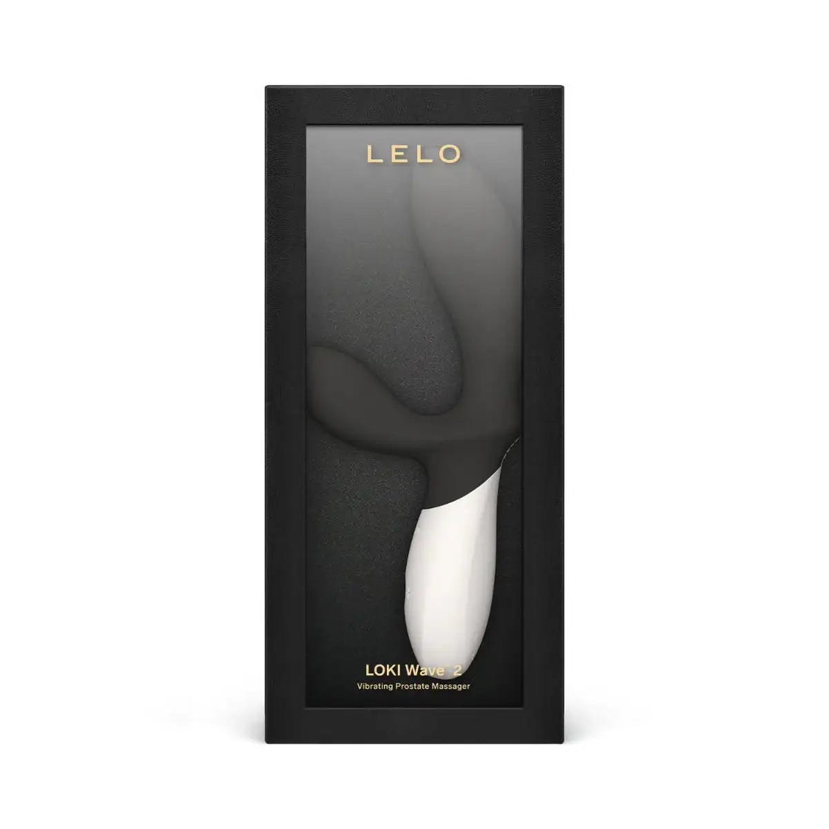 LELO Loki Wave 2 vibrating massager body safe silicone flexible fit comfortable use sleek black Singapore