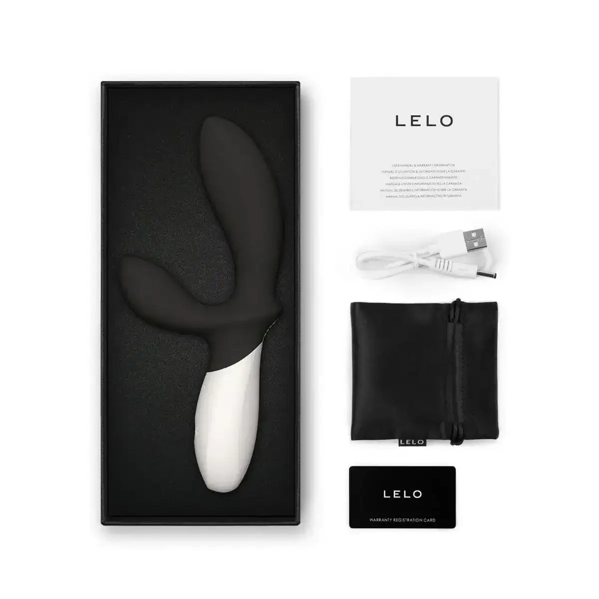 LELO Loki Wave 2 lifestyle personal massager modern sleek design smooth silicone finish ideal wellness device black Singapore